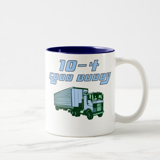 ami de la tasse 10-4 de camionneur bon (Droit)