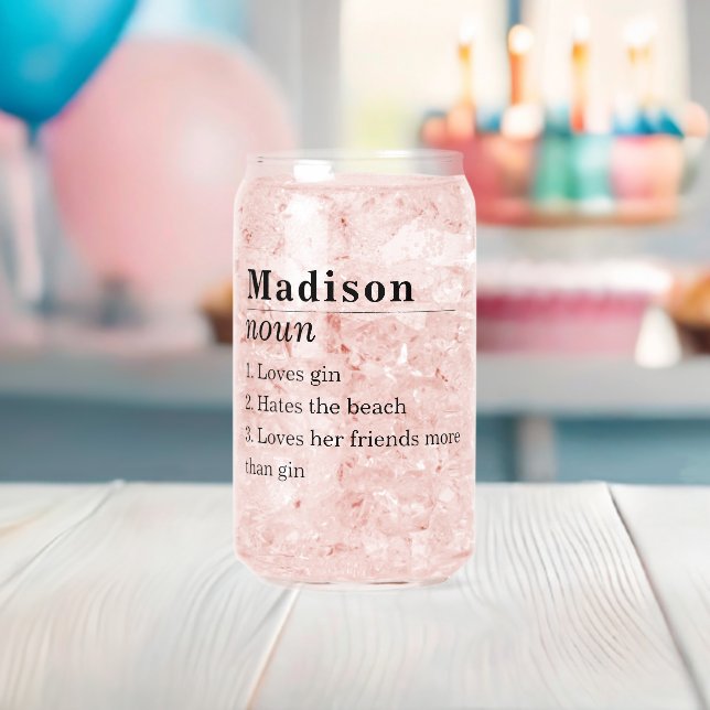 Ami drôle Nom personnalisé Définition (Insitu (Baby Shower))
