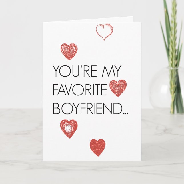 Ami préféré : Carte drôle de Saint-Valentin (Devant)