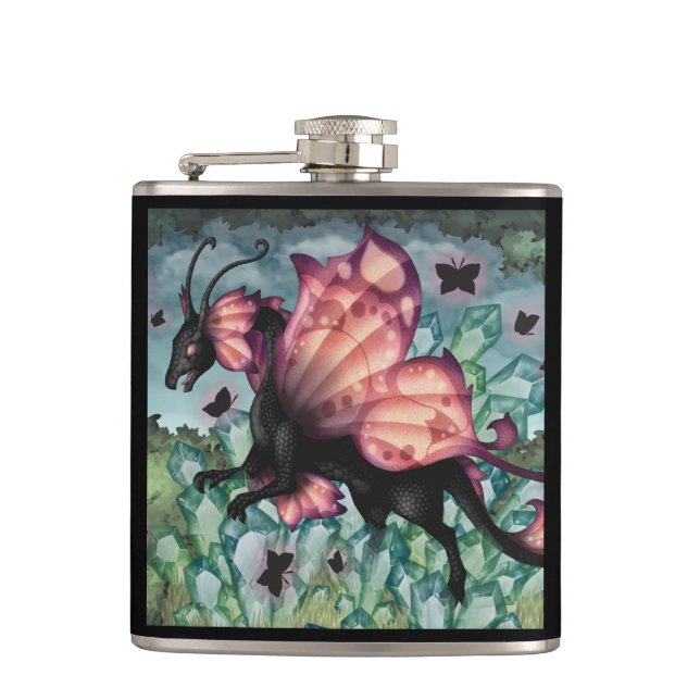 Amica Dorota Hip Flask (Front)