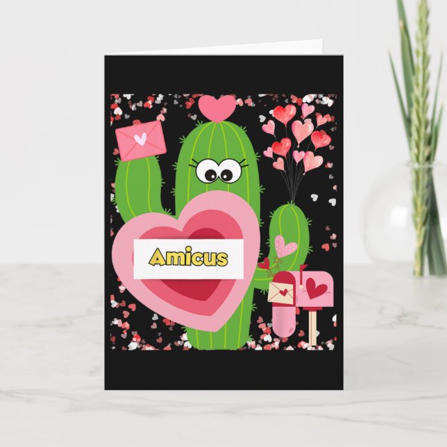 Amicus Valentine  Card (Front)