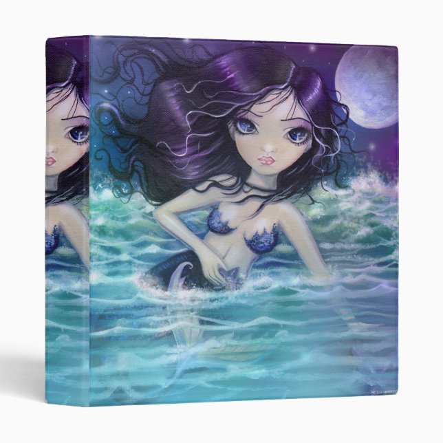 Amid the Soft Sea Mermaid Binder (Front/Spine)