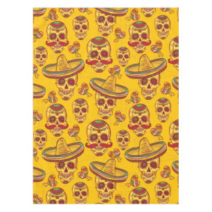 Amigo Skulls Tablecloth