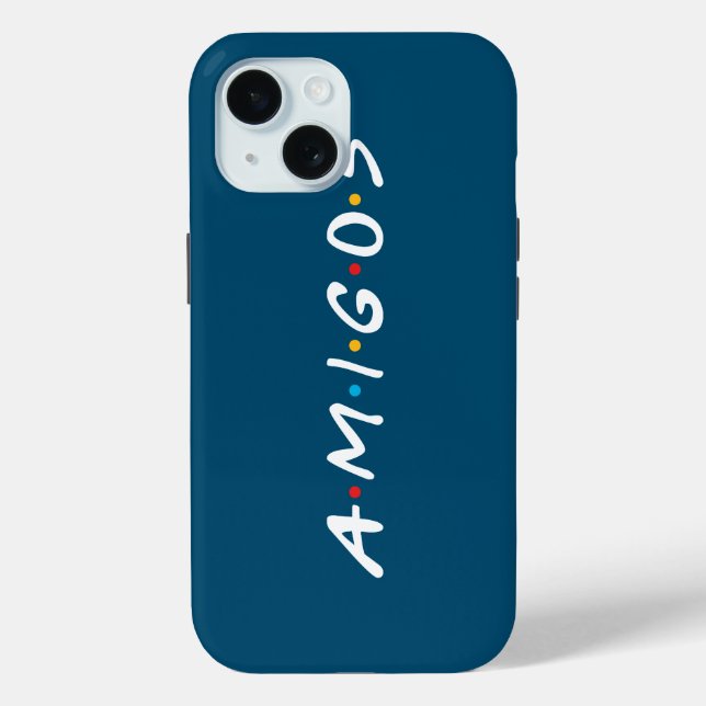Amigos Case-Mate iPhone Case (Back)