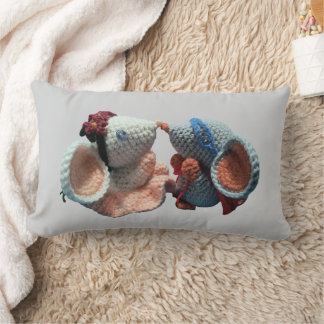 Amigurumi Mice Design Lumbar Pillow