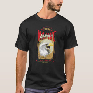 Amikwa Native American Eagle Spirit Vintage Honour T-Shirt