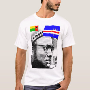 Amilcar Cabral King Cap Vert Fly Flags T-Shirt
