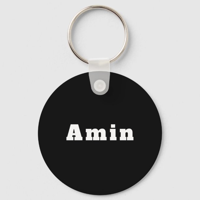 Amin Keychain (Front)