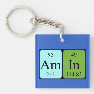 Amin periodic table name keyring