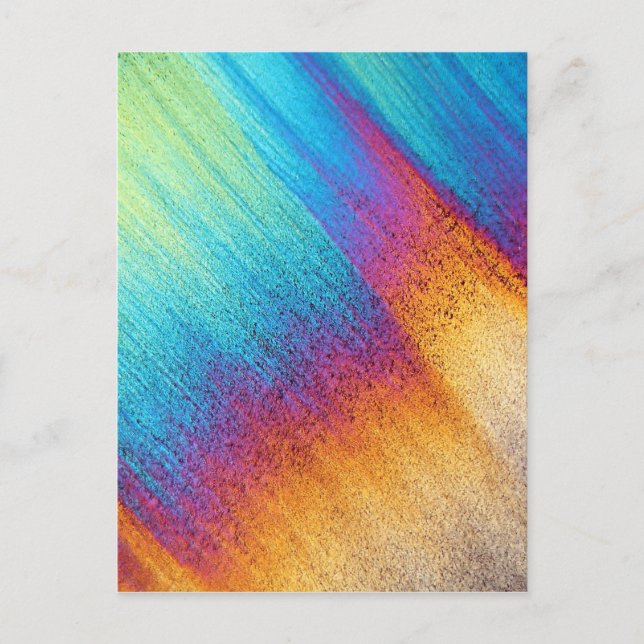 Amino Acid under the Microscope Postcard (Front)