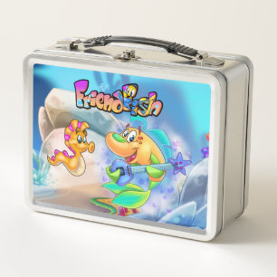 AmiPoisson mignon dessin animé poisson lunchbox