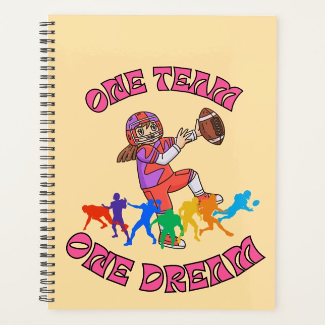 Amircain football Planner (Front)