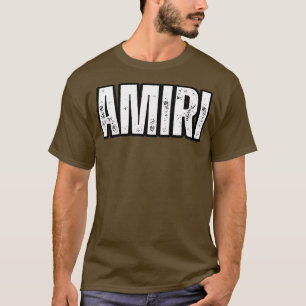 Amiri Name Gift Birthday Holiday Anniversary T-Shirt