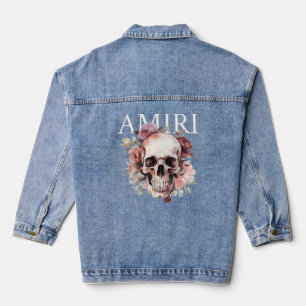Amiri skull denim jacket
