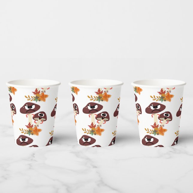 AMIS CHAMPIGNONS  GOBELETS EN PAPIER (Multi)