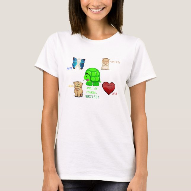 Amis de Laura et naturellement de T-shirt de (Devant)