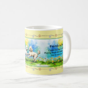 Amis en Fur Haiku Poodle Mug
