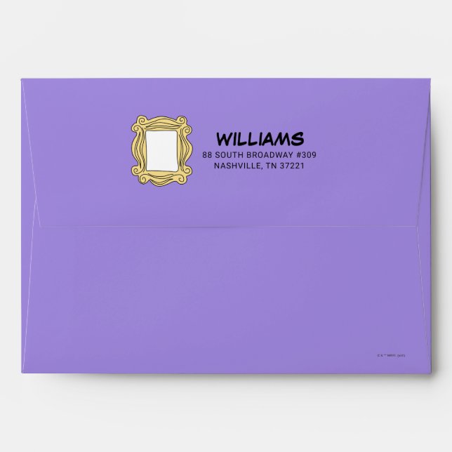 AMIS™ | Enveloppe Peephole Frame Graduation (Dos (Haut rabat))