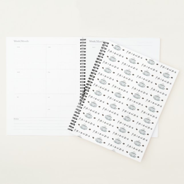 AMIS™ | Motif d'aquarelle de la pâte à café (Devant avec enveloppe)