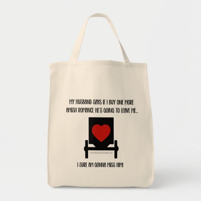 Amish books tote bag 1  (Front)