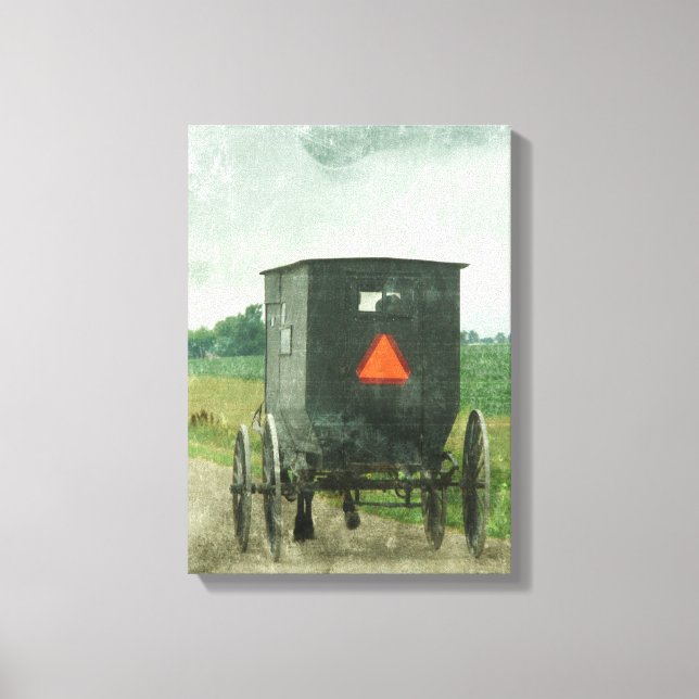 Amish Canvas Print (Front)