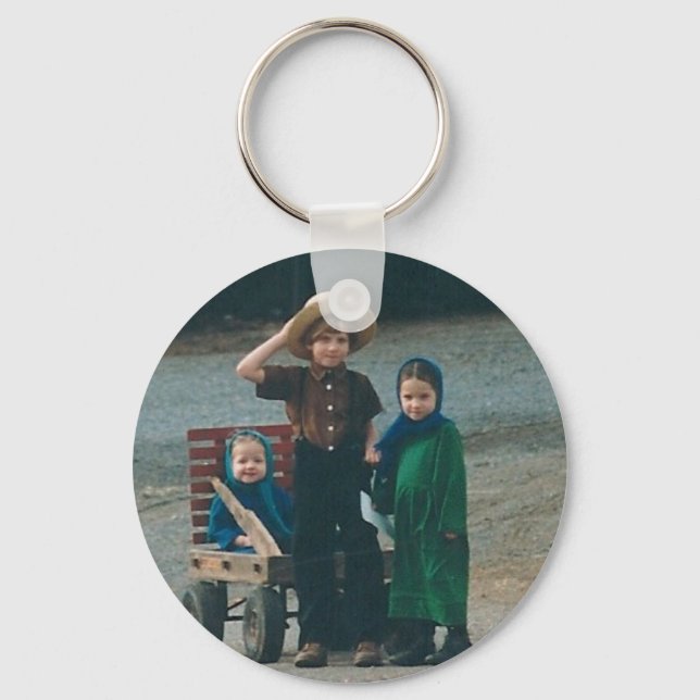 AMISH CHILDREN KEYCHAIN (Front)
