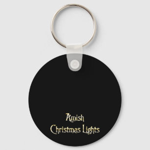 Amish Christmas Lights Keychain