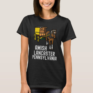 Amish Country Pennsylvania  Horse And Carriage 2 T-Shirt
