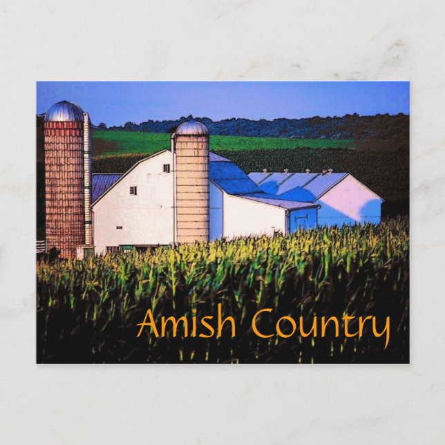 Amish Country Postcard (Front)
