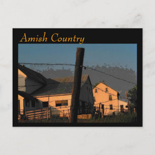 Amish Country (Thunder) Postcard