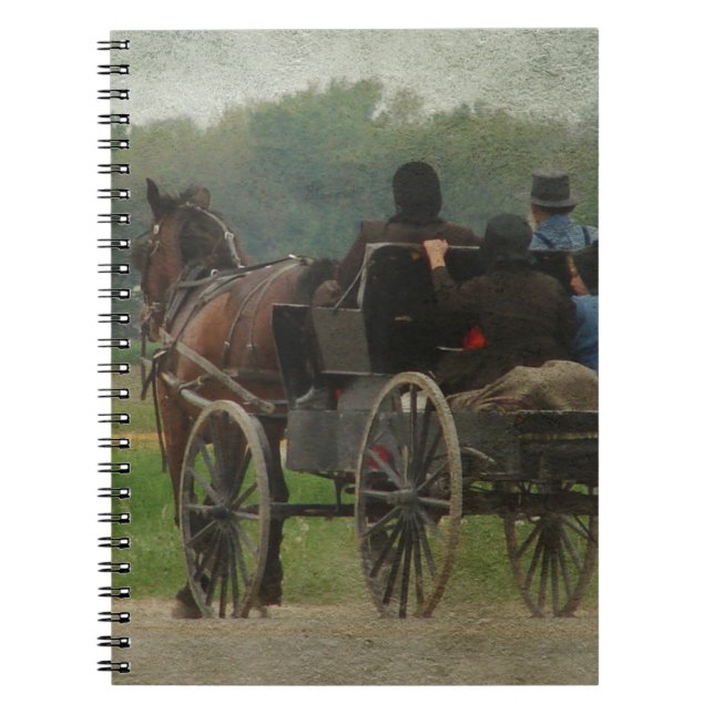 Amish Family Outing Notebook (Front)
