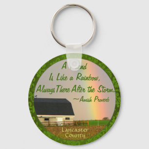 Amish Friendship proverb Keychain! Keychain