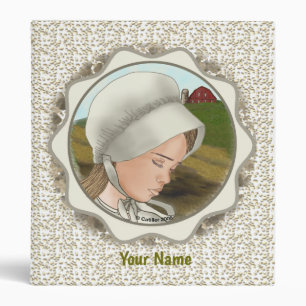 Amish Girl Bonnet classeur