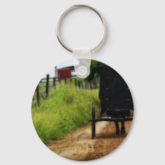 Amish Horse And Buggy Keychain