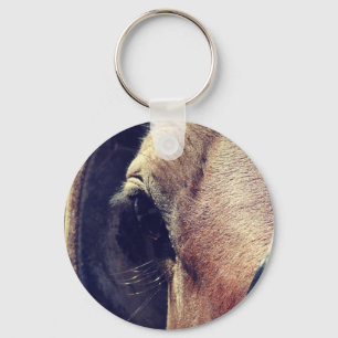 Amish Horse Keychain