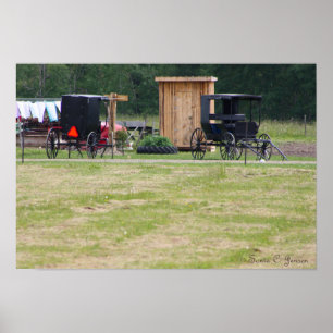 Amish Life Poster