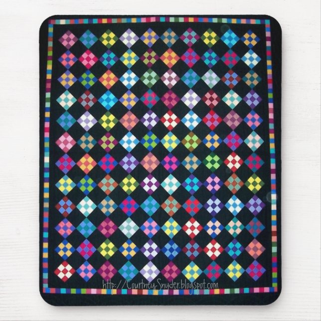 Amish Quilt Mouse Pad (Front)