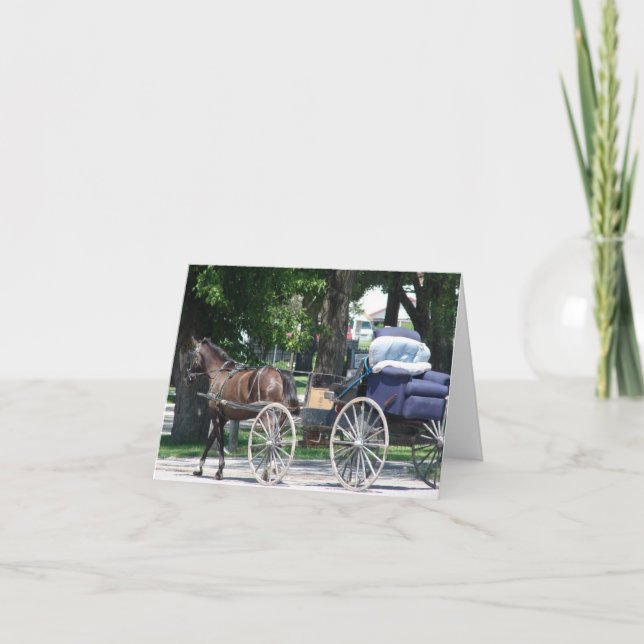 Amish Recliner Notecard (Front)