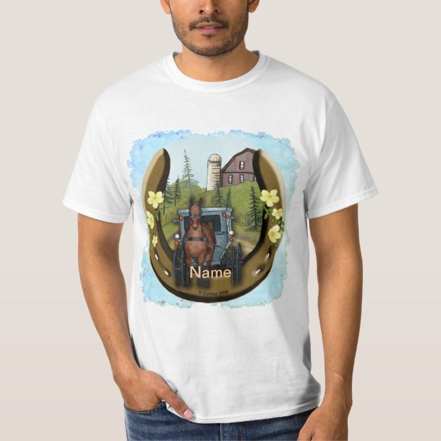 Amish Road Trip t-shirt (Front)