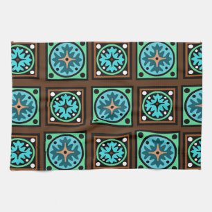 Amish Textile Print Kitchen Towel