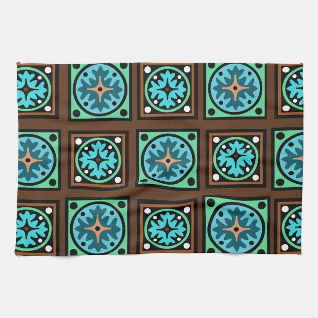 Amish Textile Print Kitchen Towel (Horizontal)