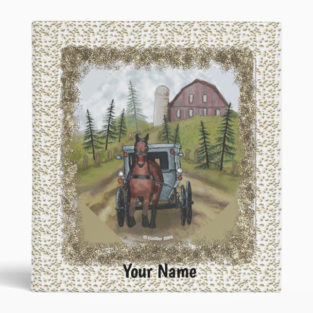 Amish Town Day binder (Front)