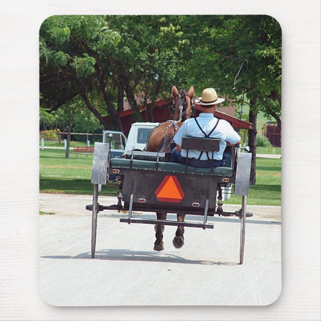 Amish Travel Mouse Pad (Front)
