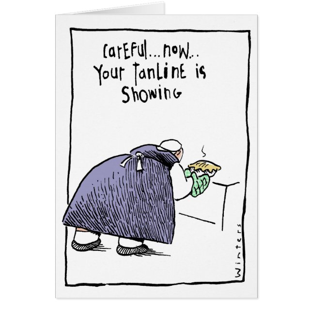 Amish Woman Shows Some Leg (Front)