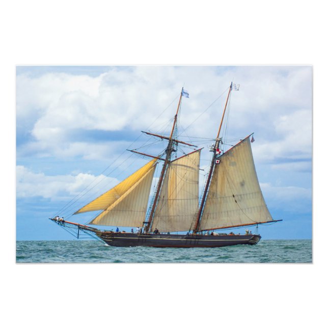 Amistad Under Sail Photo Print (Front)