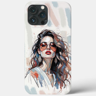 AMITA Étuis pour téléphone femme en pastel doux