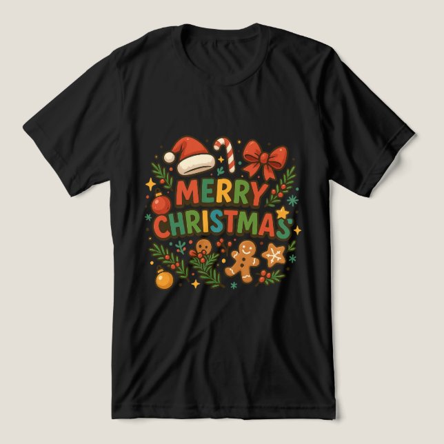 AMITA | Merry Christmas Party Tee (Design Front)