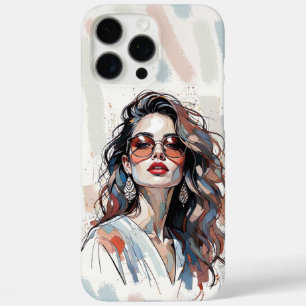 AMITA Soft Pastel Art Woman Phone Cases
