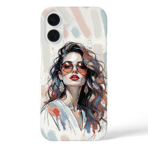 AMITA | Soft Pastel Art Woman Phone Cases