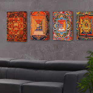 Amitayus Mandala Canvas Print